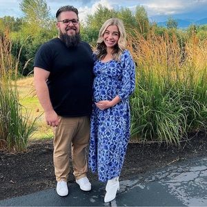 Universal Thread Blue Floral Dress